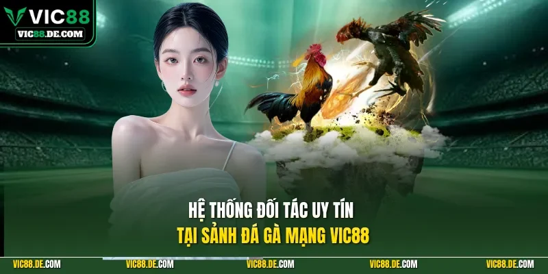 Hệ thống đối tác uy tín tại sảnh đá gà mạng VIC88